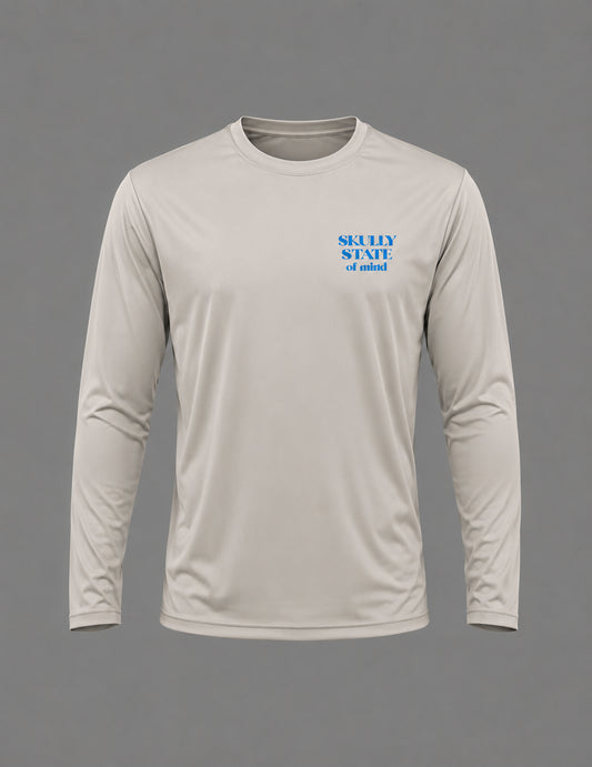Grey Performance Fishing Long Sleeve
