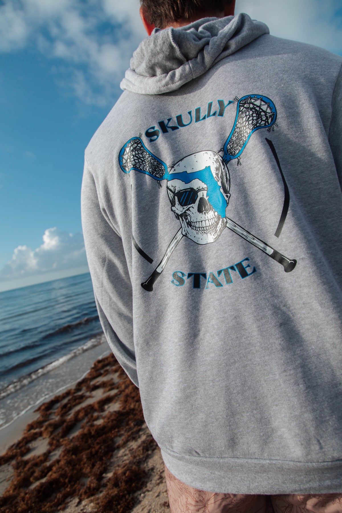 Dark Grey Lacrosse Hoodie