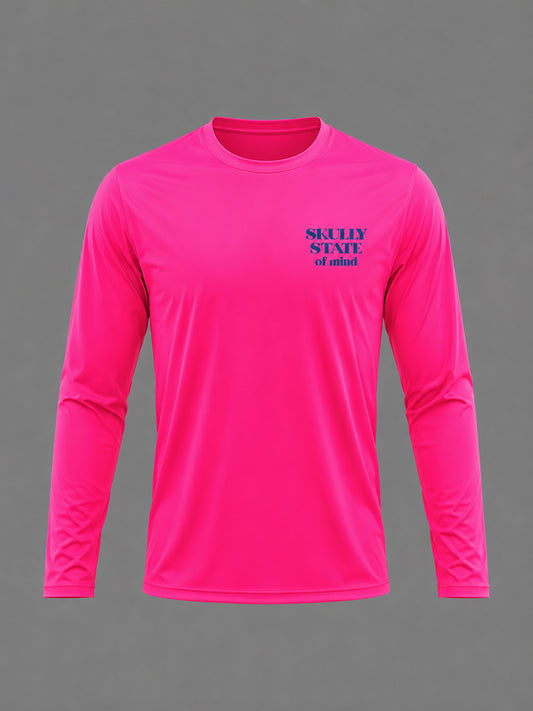 Pink Performance Fishing Long Sleeve