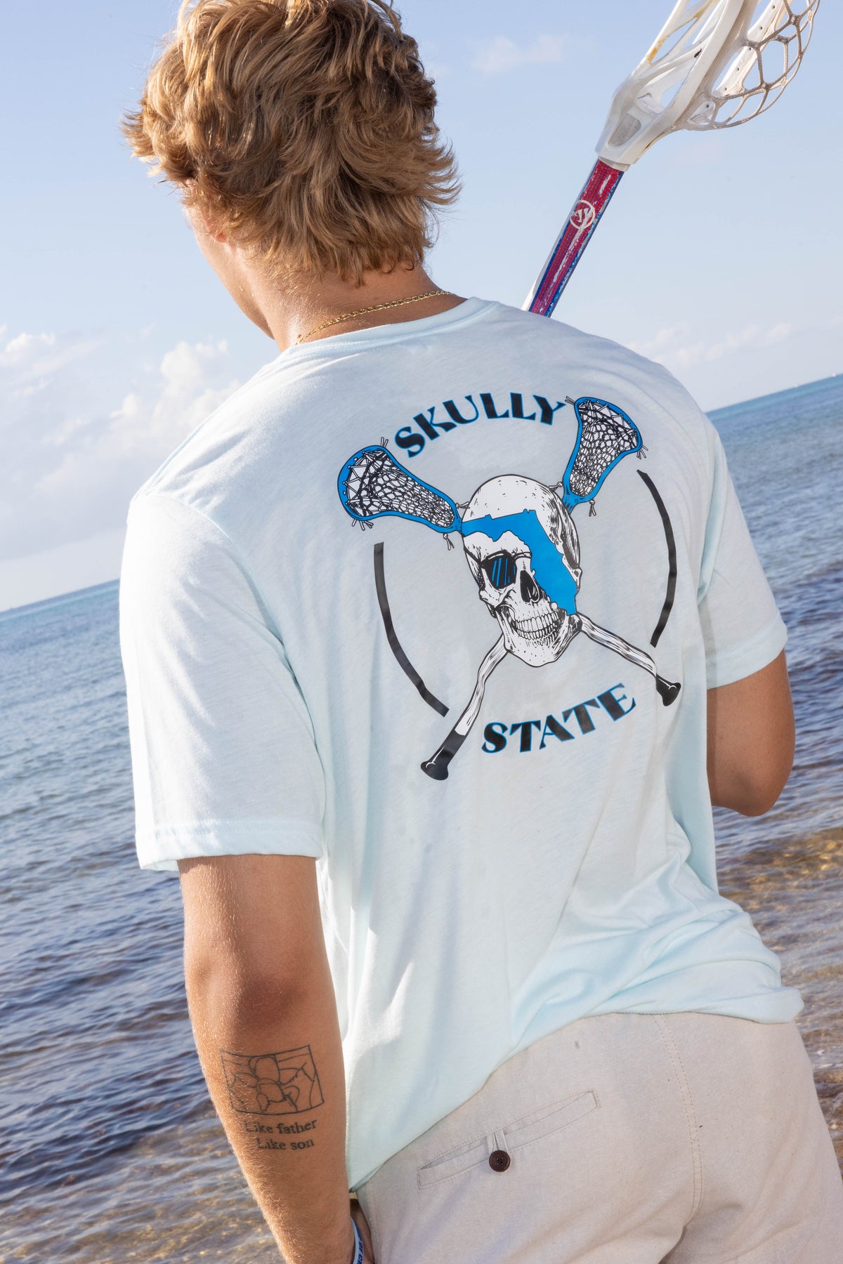 Ice Blue Lacrosse T-Shirt