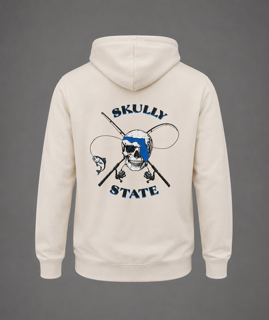 Beige Fishing Hoodie