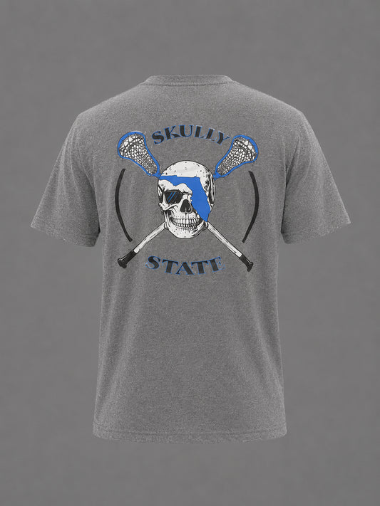 Dark Grey Lacrosse T-Shirt