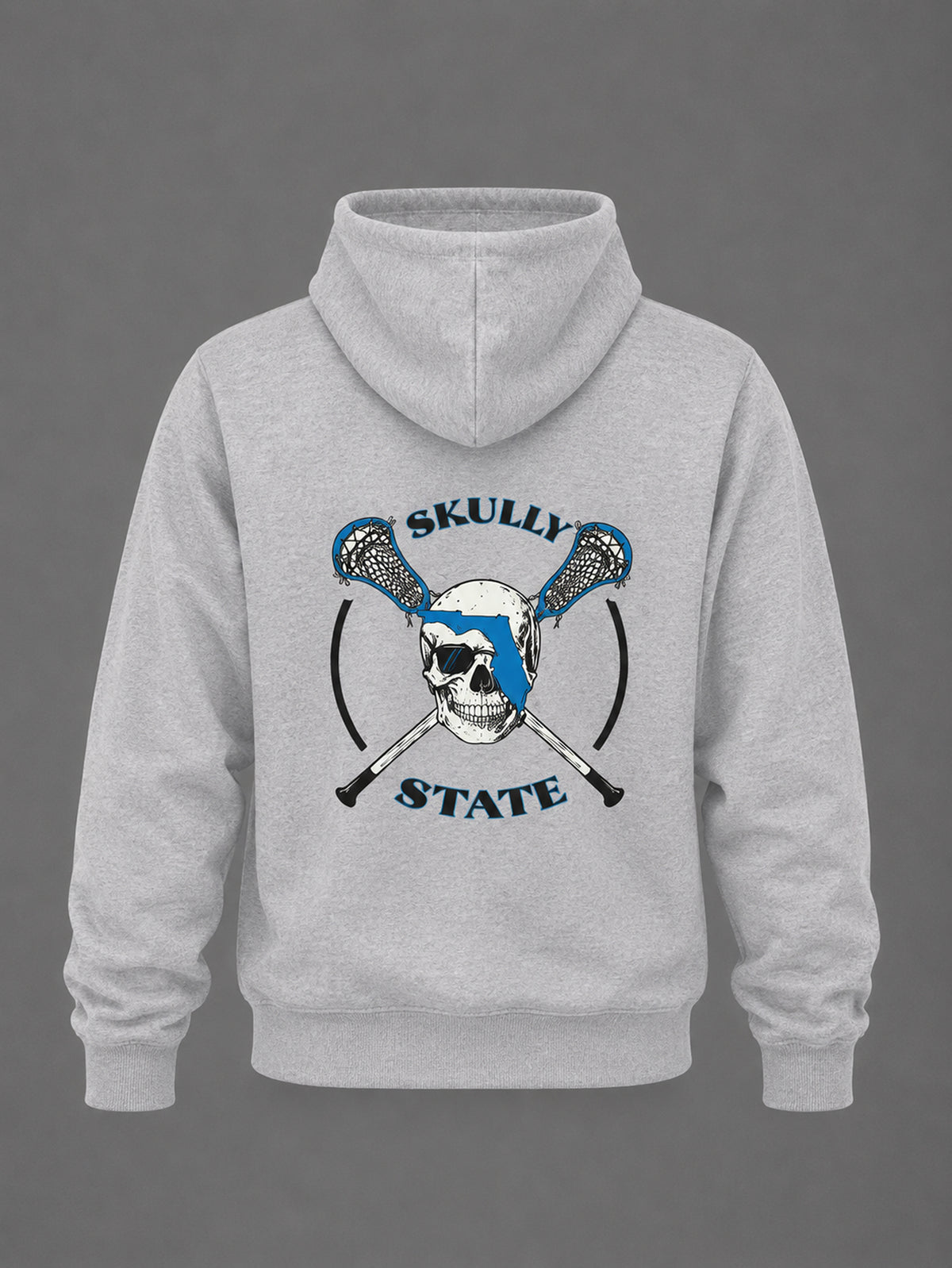 Dark Grey Lacrosse Hoodie