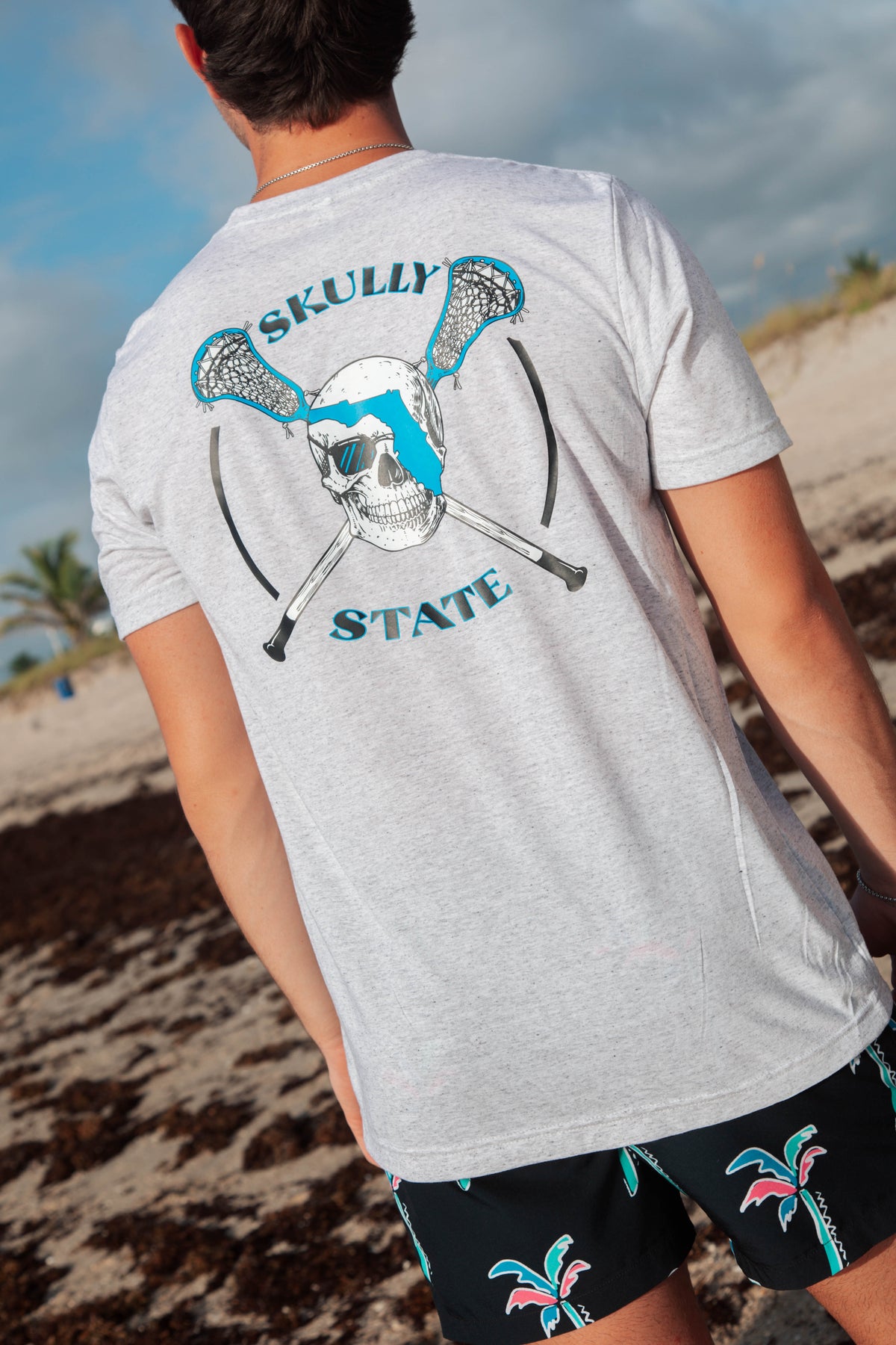Light Grey Lacrosse T-Shirt
