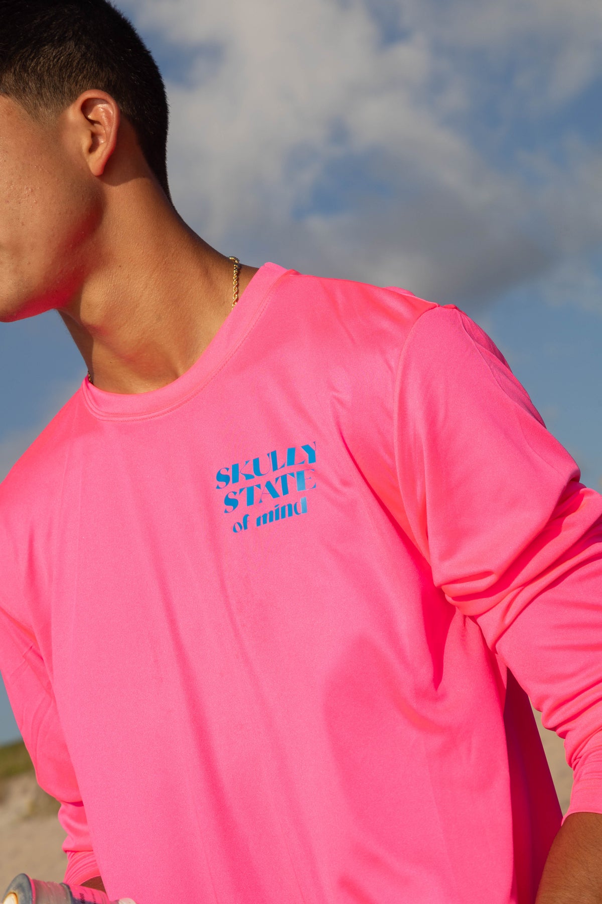 Pink Performance Fishing Long Sleeve