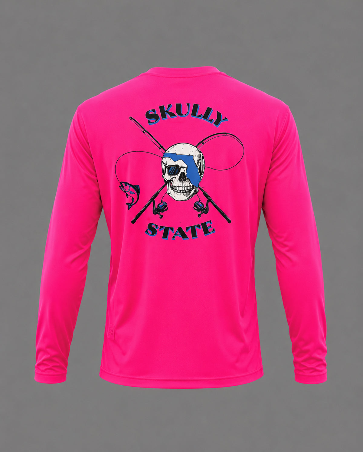 Pink Performance Fishing Long Sleeve