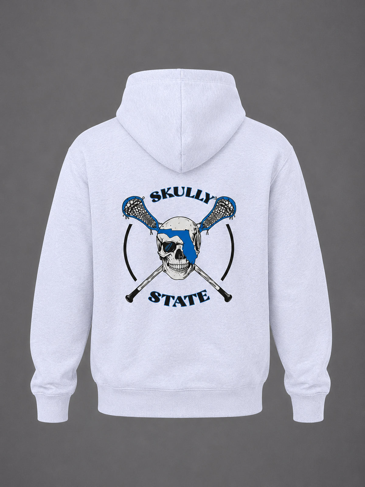 Light Grey Lacrosse Hoodie