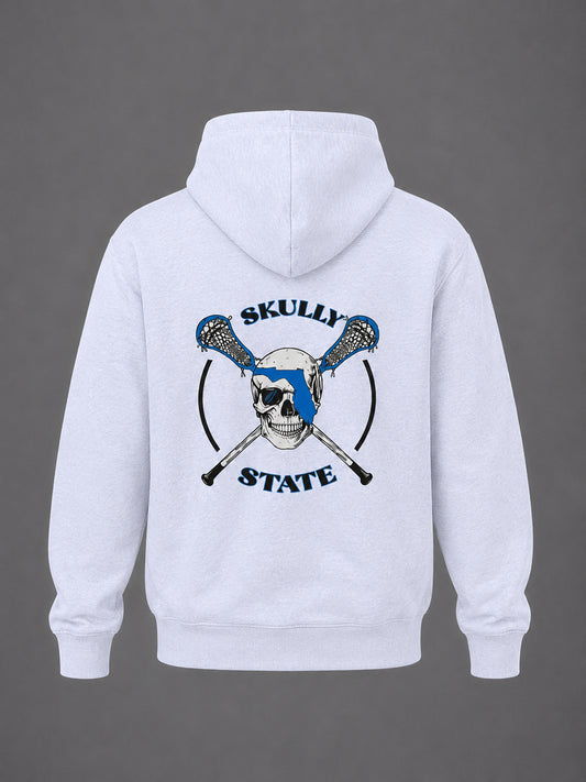 Light Grey Lacrosse Hoodie